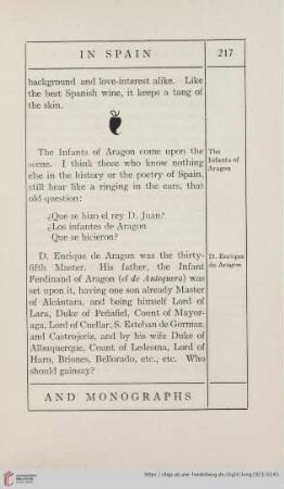 The infants of Aragon