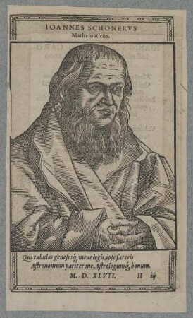 Bildnis des Ioannes Schonervs