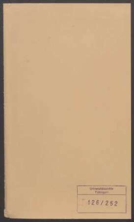 Karl Hasse (1883-1960). Personalakte des Lehrkörpers : Akte betreffend Karl Hasse, Honorarprofessor für Musikwissenschaft