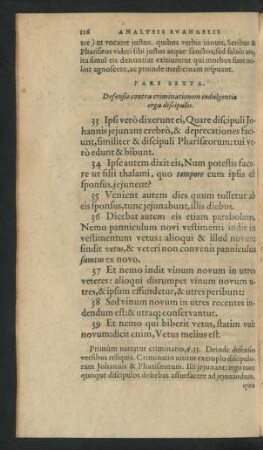 Pars Sexta. Defensio contra criminationem indulgentiae erga discipulos.