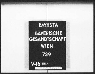 Berichte Hallbergs an Vieregg