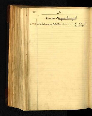 Emma Keyserling. C.