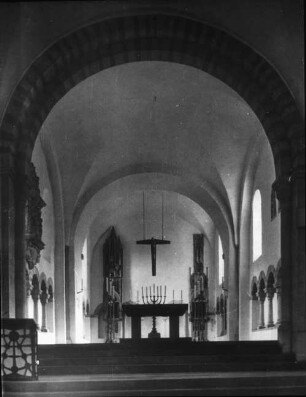 Freckenhorst, Stiftskirche St. Bonifatius, Chor nach der Restaurierung