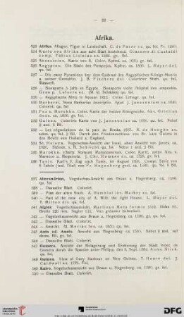 Afrika (Nr. 523 - 580)