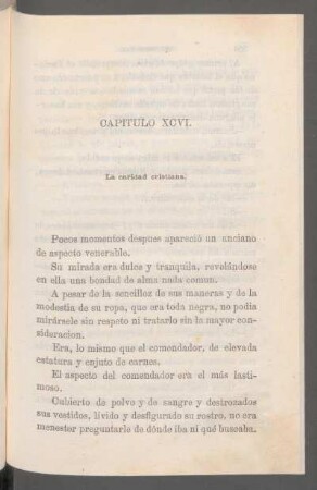 Capítulo XCVI. - La caridad cristíana .