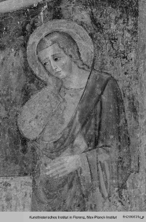 Kreuzigung Christi mit Heiligen