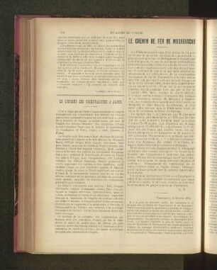 Le Chemin De Fer De Madagascar.