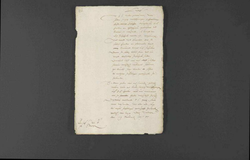 Übermittlung von Zeitungen u.a. zur Situation in Frankreich und England, zur Gefangenschaft des Wild- und Rheingrafen Johann Philipp sowie zur Landvogtei Hagenau.