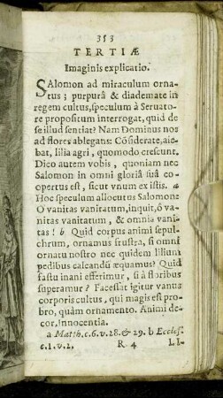 Tertiæ Imaginis explicatio.