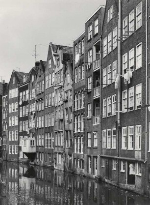 Häuser in der Innenstadt von Amsterdam