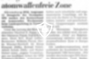 Delegierte fordern eine atomwaffenfreie Zone