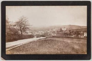Hinterhermsdorf. Ortsansicht von der Zollstraße gegen den Weifberg