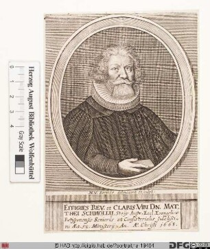 Bildnis Matthäus Schmoll d. J.