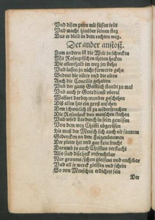 Der ander anstoß.