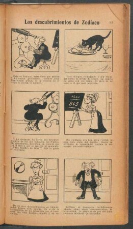 Los descubrimientos de Zodíaco - [Cómic]