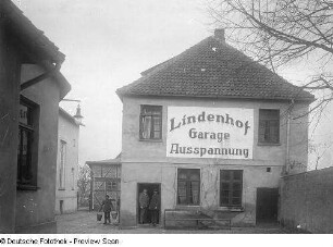 Bad Doberan, Severinstraße. Nebengebäude des Hotels "Lindenhof" (?)