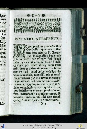 Praefatio Interpretis