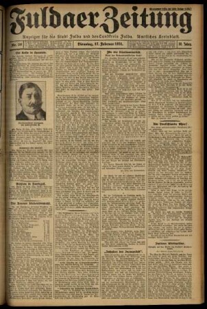 Ausgabe vom Dienstag, den 17. Februar 1931.