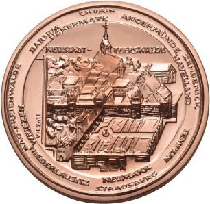 Medaille von Victor Huster auf Rudolf Schmidt