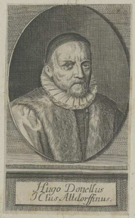 Bildnis des Hugo Donellus