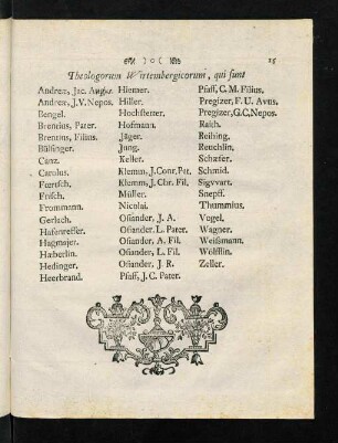 15-15, Theologorum Wirtembergcorum, qui sunt