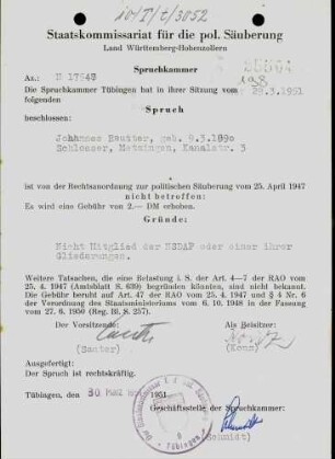 Reutter, Johannes
