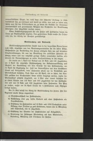 Mobilmachung und Aufmarsch