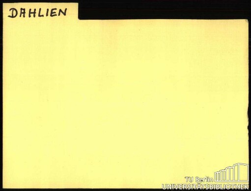 DAHLIA/DAHLIEN: Allgemein