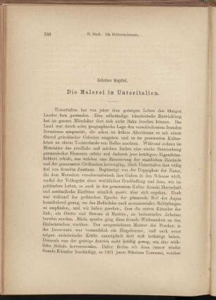 Zehntes Kapitel. Die Malerei in Unteritalien.