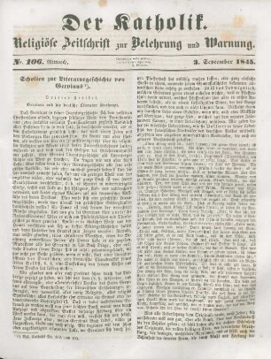 493-495 Scholien zur Literaturgeschichte von Gervinus : Dritter Artikel
