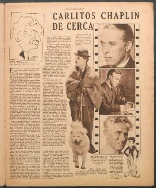 Carlitos Chaplin de cerca