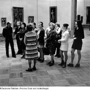 Leningrader Gäste in der Gemäldegalerie Alte Meister