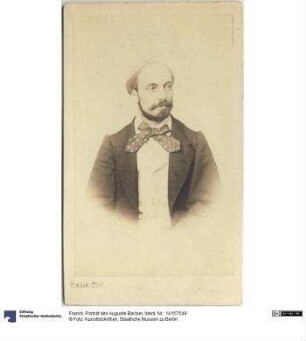Porträt des Auguste Barbier