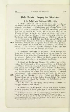 Fünfte Periode. Ausgang des Mittelalters