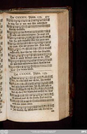 Der CXXXIX. Psalm. 139.