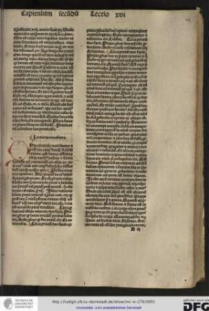 Lectio decimasexta.