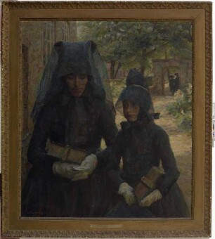 Kirchgang in der Schwalm