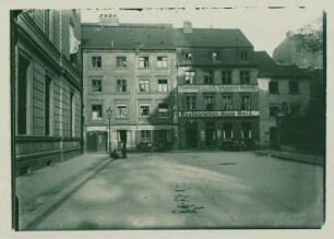Waisenstraße, Ecke Parochialstraße, Blick aus der Parochialstraße
