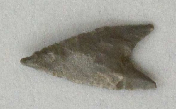 Stone arrowhead