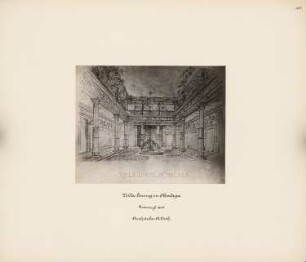 Villa Loring, Malaga: Perspektivische Innenansicht