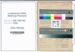 Entnazifizierung Michael Joller , geb. 05.08.1901 (Fahrer)