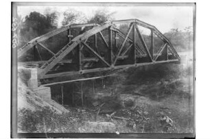 Eisenbahnbrücke : Südthailand. Eisenbahnbrücke
