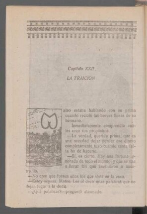 Capítulo XXII - La traición