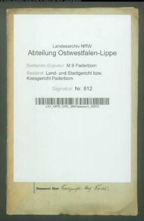 Erblasser: Schwarze, Anton:
