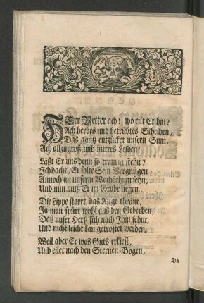 [Andachtsrede: Friedrich Theodofius Schöpffer.]