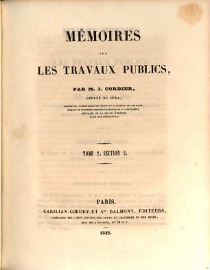 Mémoires sur les travaux publics, 2,2