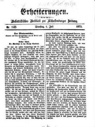 Erheiterungen. 1873,7/12