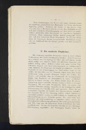 II. Die staatliche Prophylaxe.