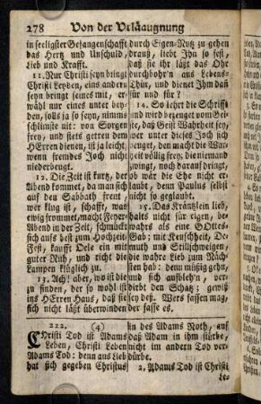 278-297, Von der Verlaeugnung