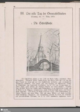 III. Der erste Tag der Generalvisitation : Sonntag, den 15. März 1925